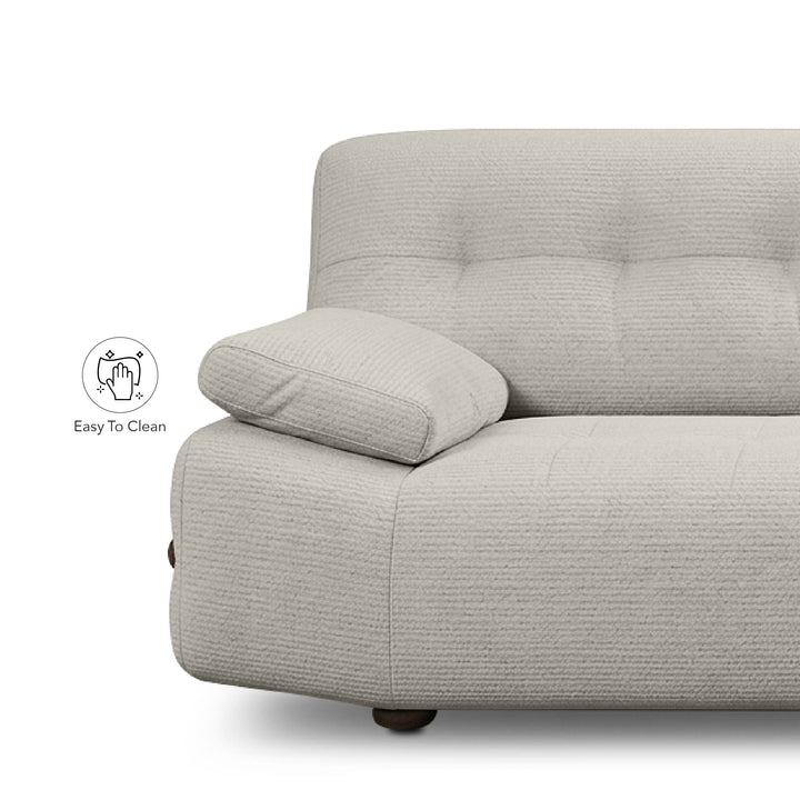 LONDRIS Arm 3 Seater Sofa Chateau Gray