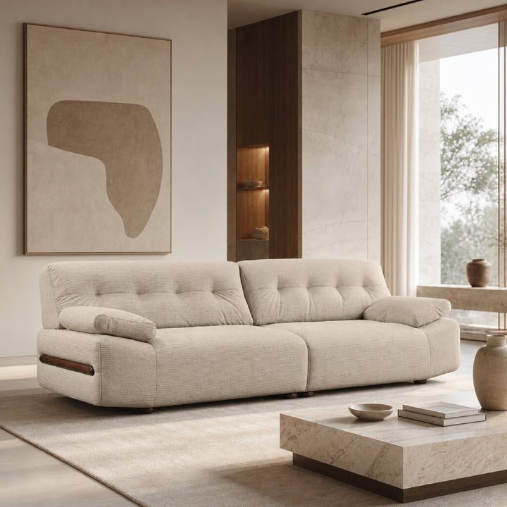 LONDRIS Arm 3 Seater Sofa Chateau Gray