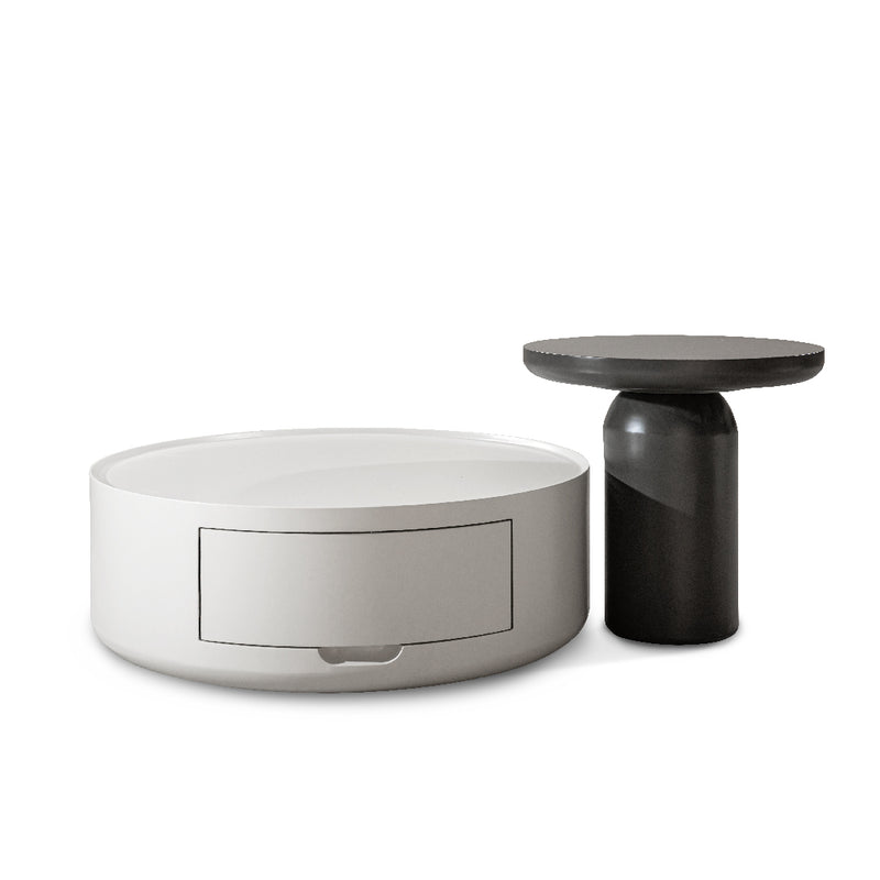 LOWENA Wood Coffee Table Set