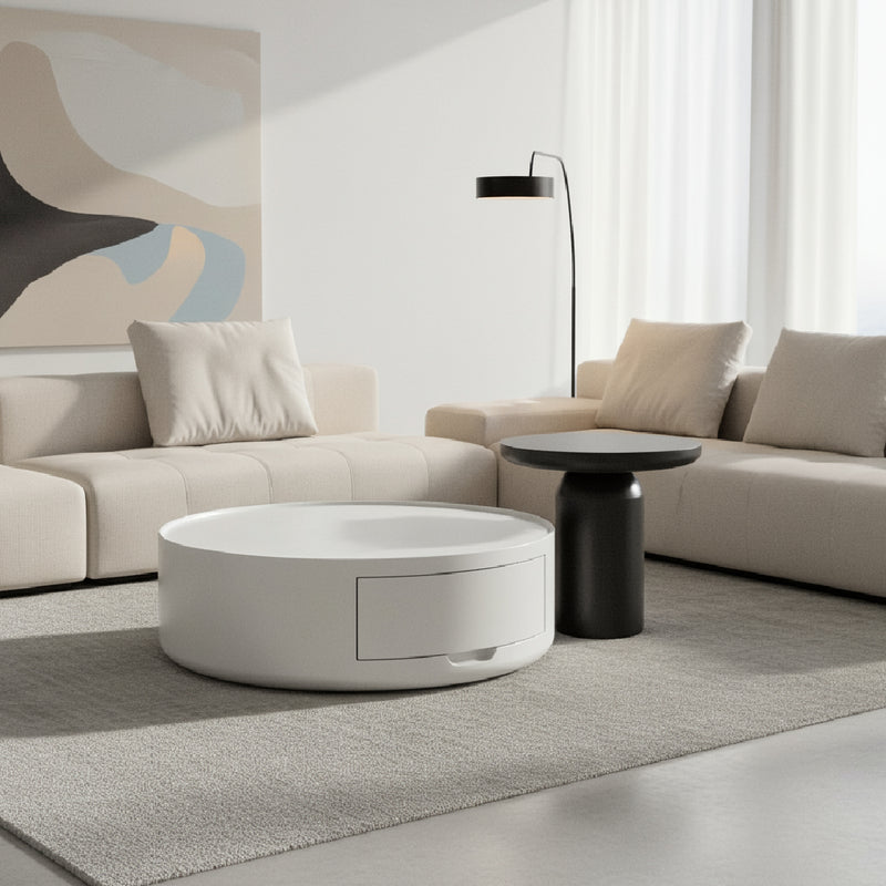 LOWENA Wood Coffee Table Set