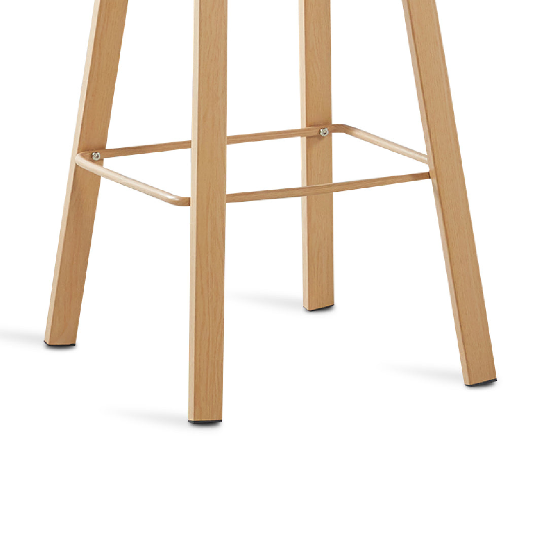 LUBNA Bar Stool White
