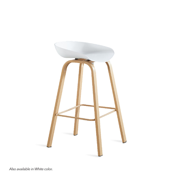 LUBNA Bar Stool Black
