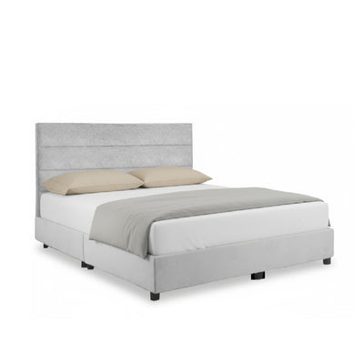 LUNA Bed Light Grey
