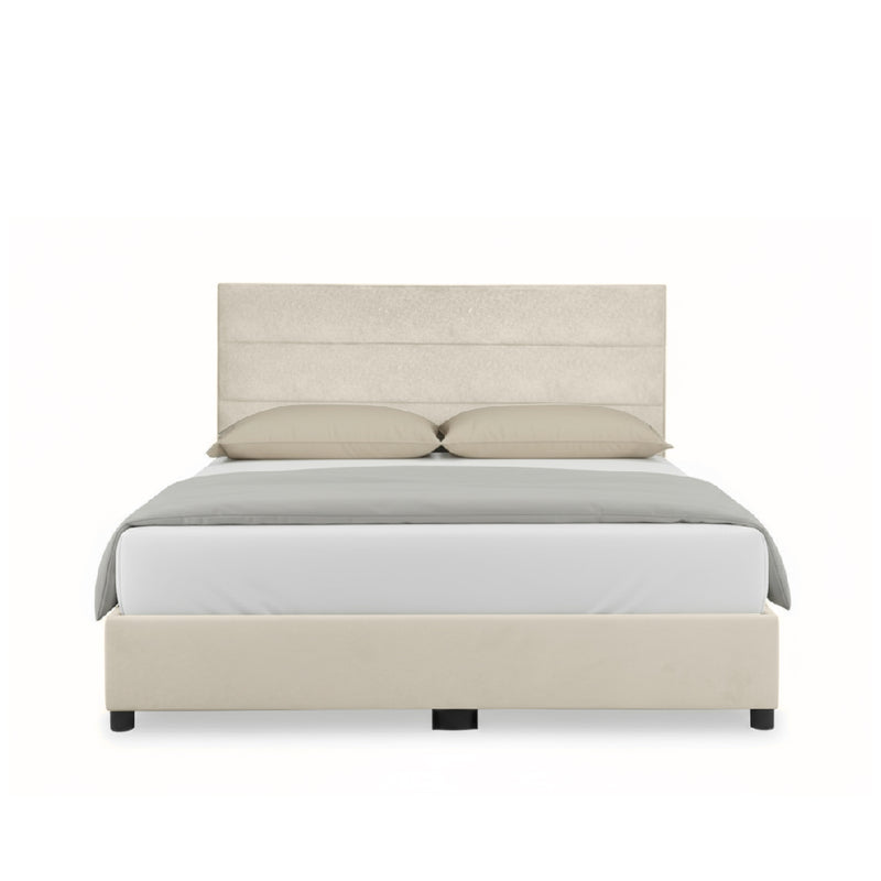 LUNA Bed Light Beige