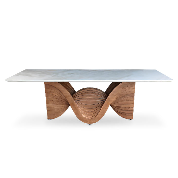 MAIA Natural Marble Dining Table