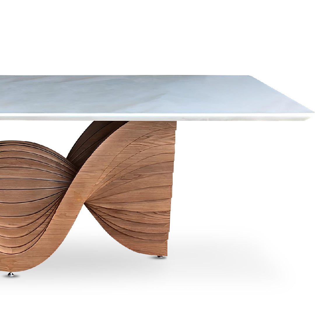 MAIA Natural Marble Dining Table