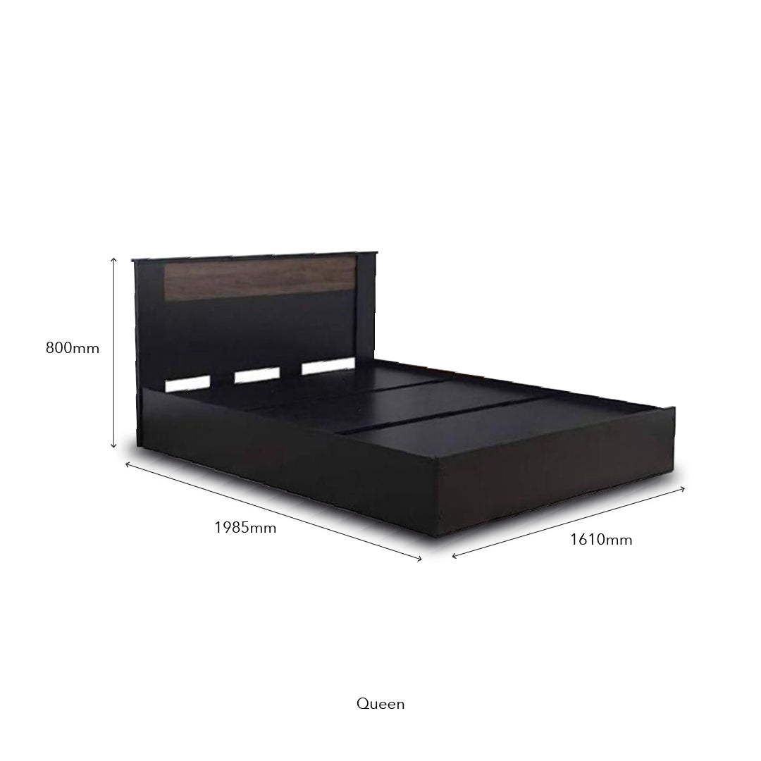 MALYN Wooden Bed