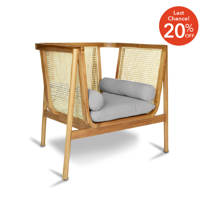 MAMEHA Lounge Chair (Natural Teak)