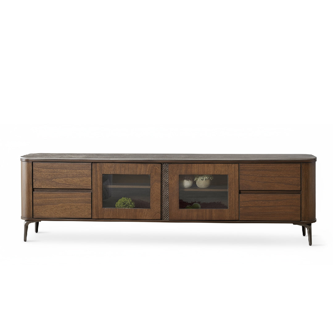 MARLEY Wood TV Cabinet & Coffee Table with Sideboard
