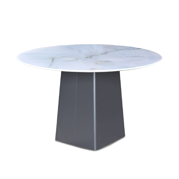 MARVELLA II Crystal Marble Dining Table