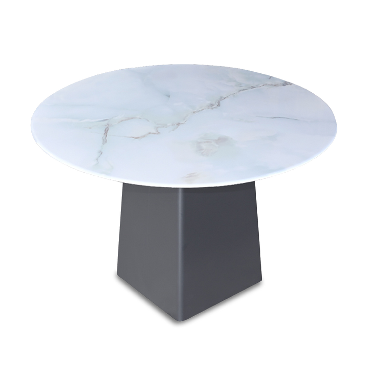 MARVELLA II Crystal Marble Dining Set