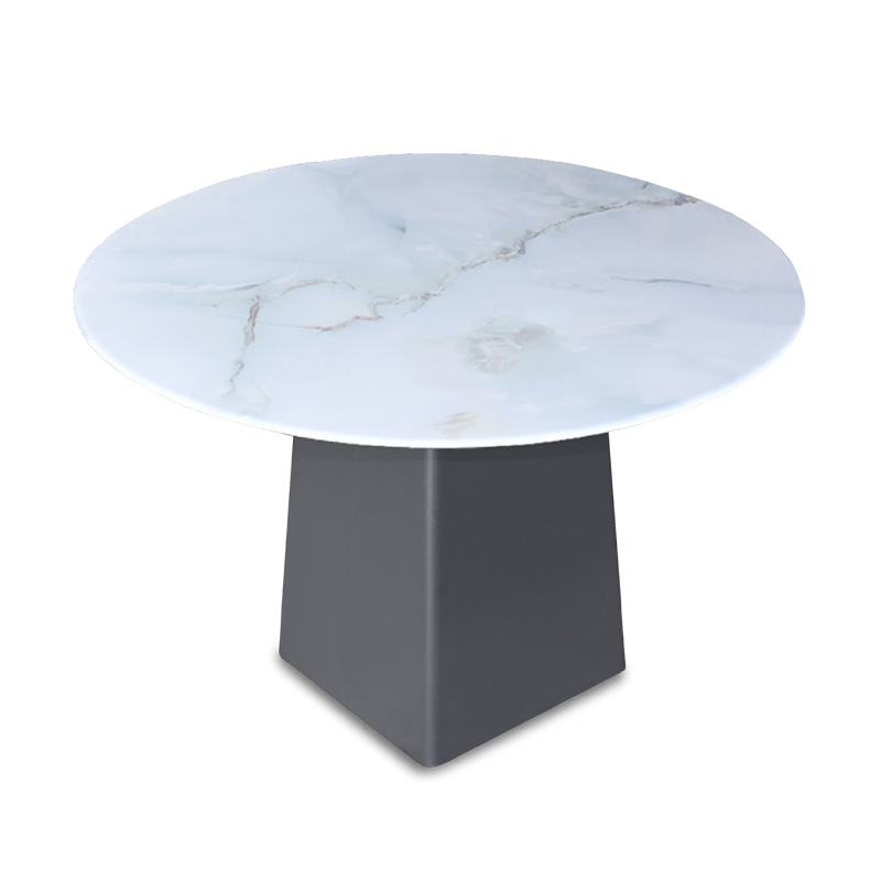 MARVELLA II Crystal Marble Dining Table