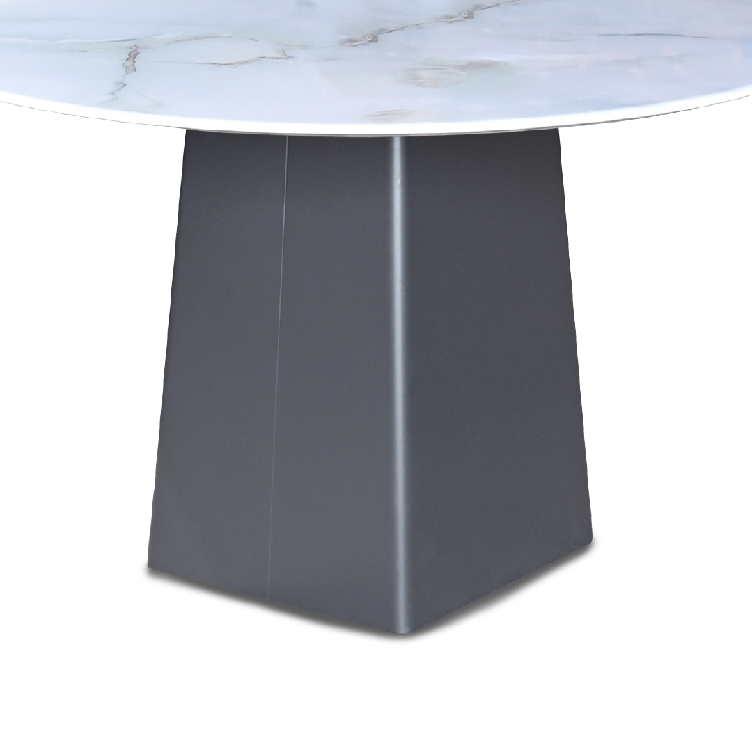 MARVELLA II Crystal Marble Dining Set