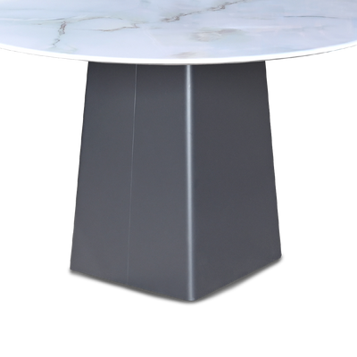 MARVELLA II Crystal Marble Dining Set