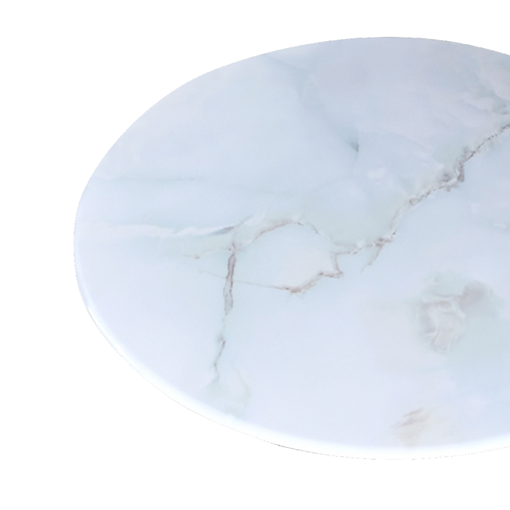 MARVELLA II Crystal Marble Dining Table