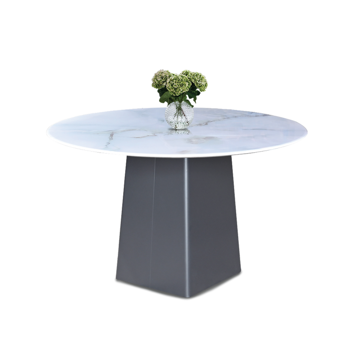 MARVELLA II Crystal Marble Dining Set