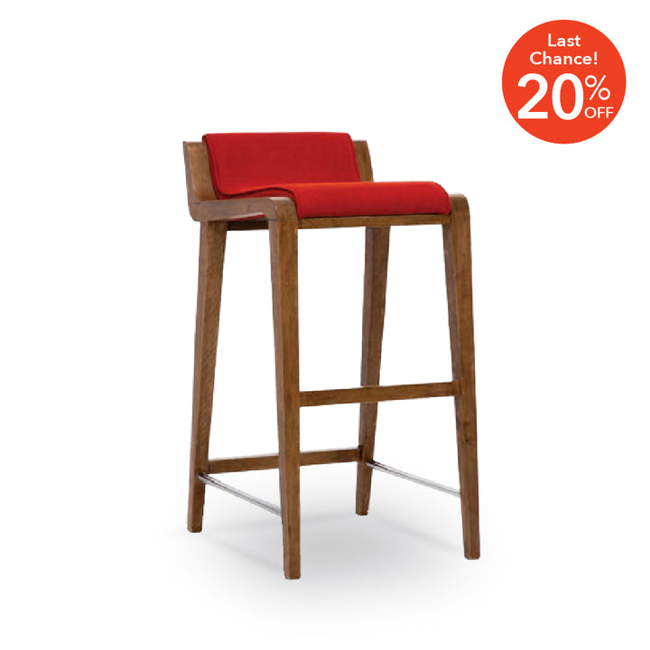 MATT Bar Stool Red