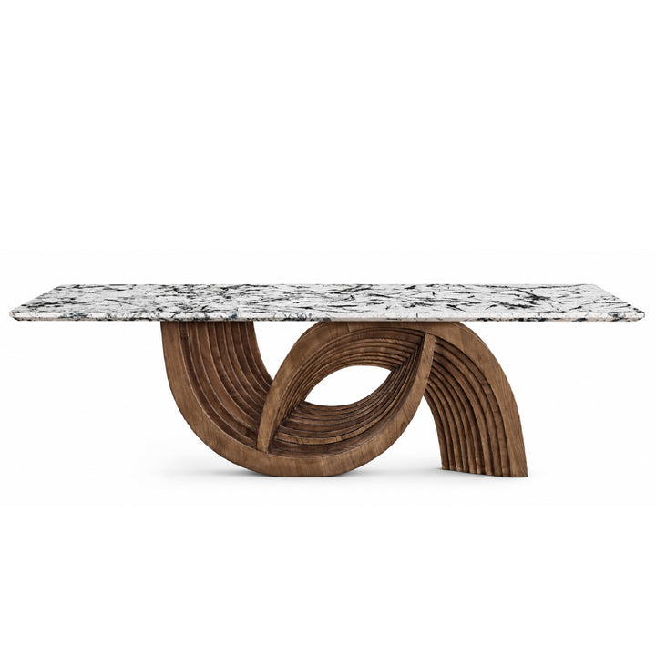 MAXIMILIAN Natural Marble Dining Table