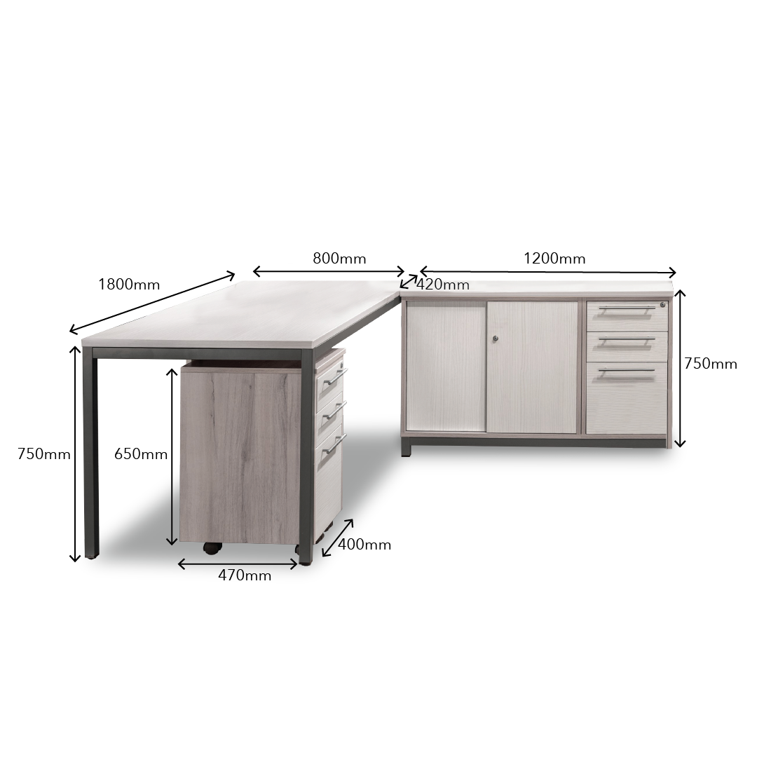 MAXVIN Executive Table Set