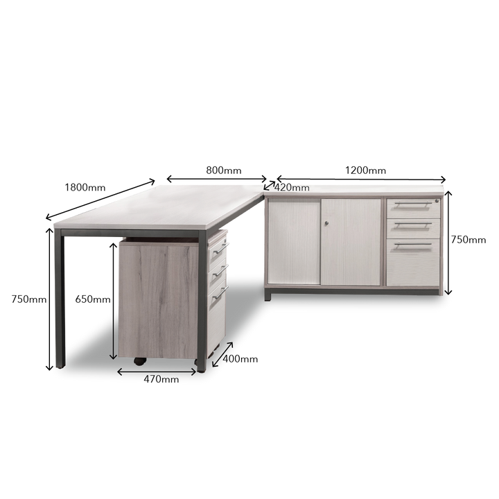 MAXVIN Executive Table Set