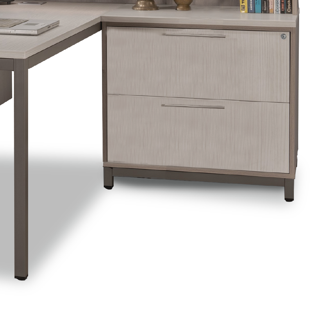 MAXVIN Executive Table with Hutch