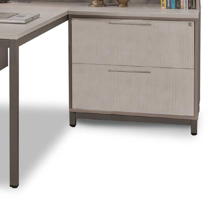 MAXVIN Executive Table with Hutch