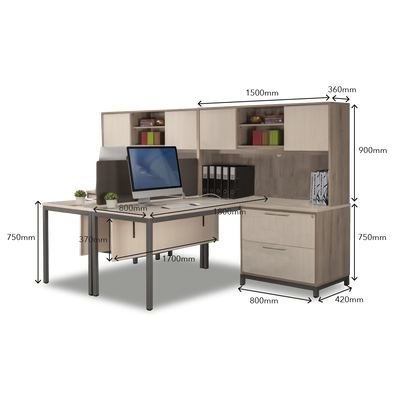 MAXVIN Workstation with Hutch (Cluster of 2)