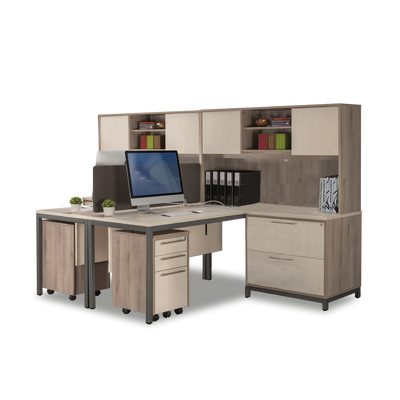 MAXVIN Workstation with Hutch + Pedastal (Cluster of 2)