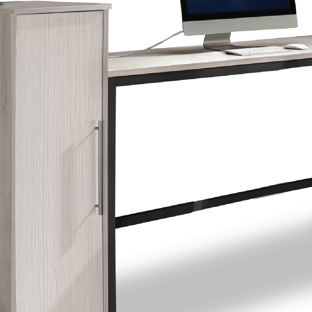 MAXVIN Workstation with Single Medium Cabinet (Cluster of 3)