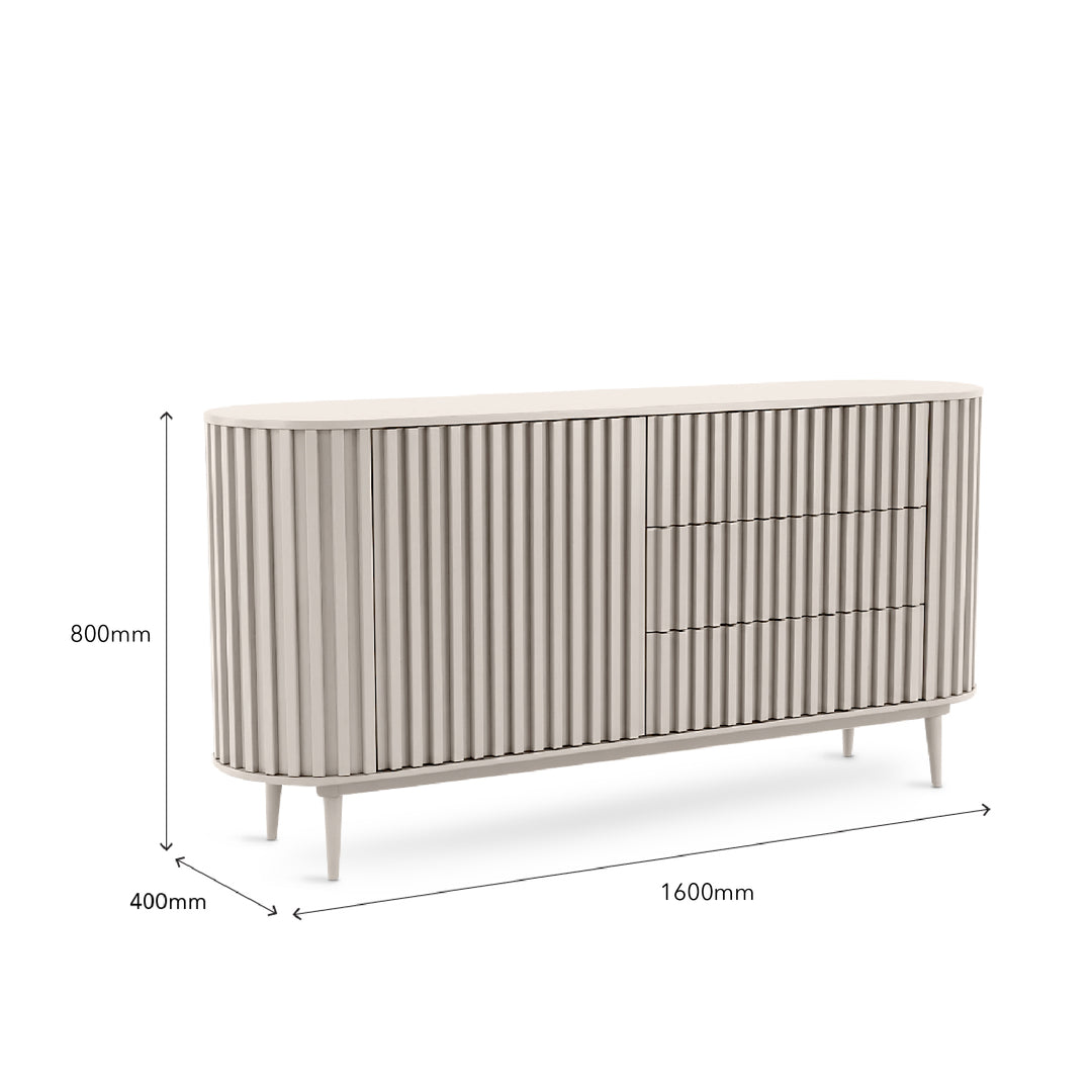 MEIJE TV Cabinet & Coffee Table with Sideboard