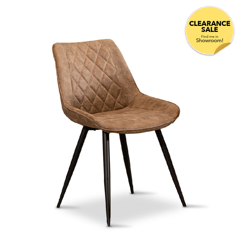 MIKA Dining Chair (Brown)