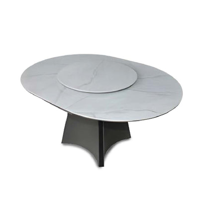 MILIAN Extendable Marble Dining Table