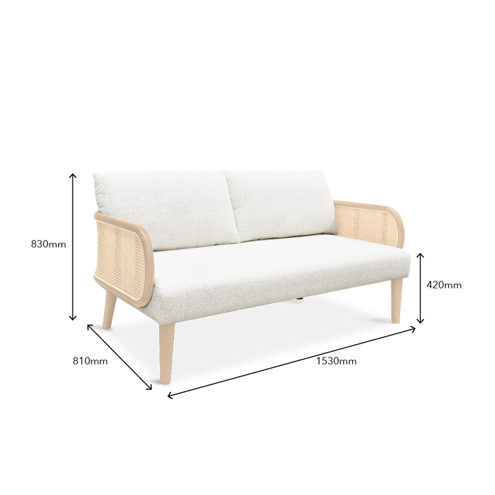 MILWA 2 Seater Sofa
