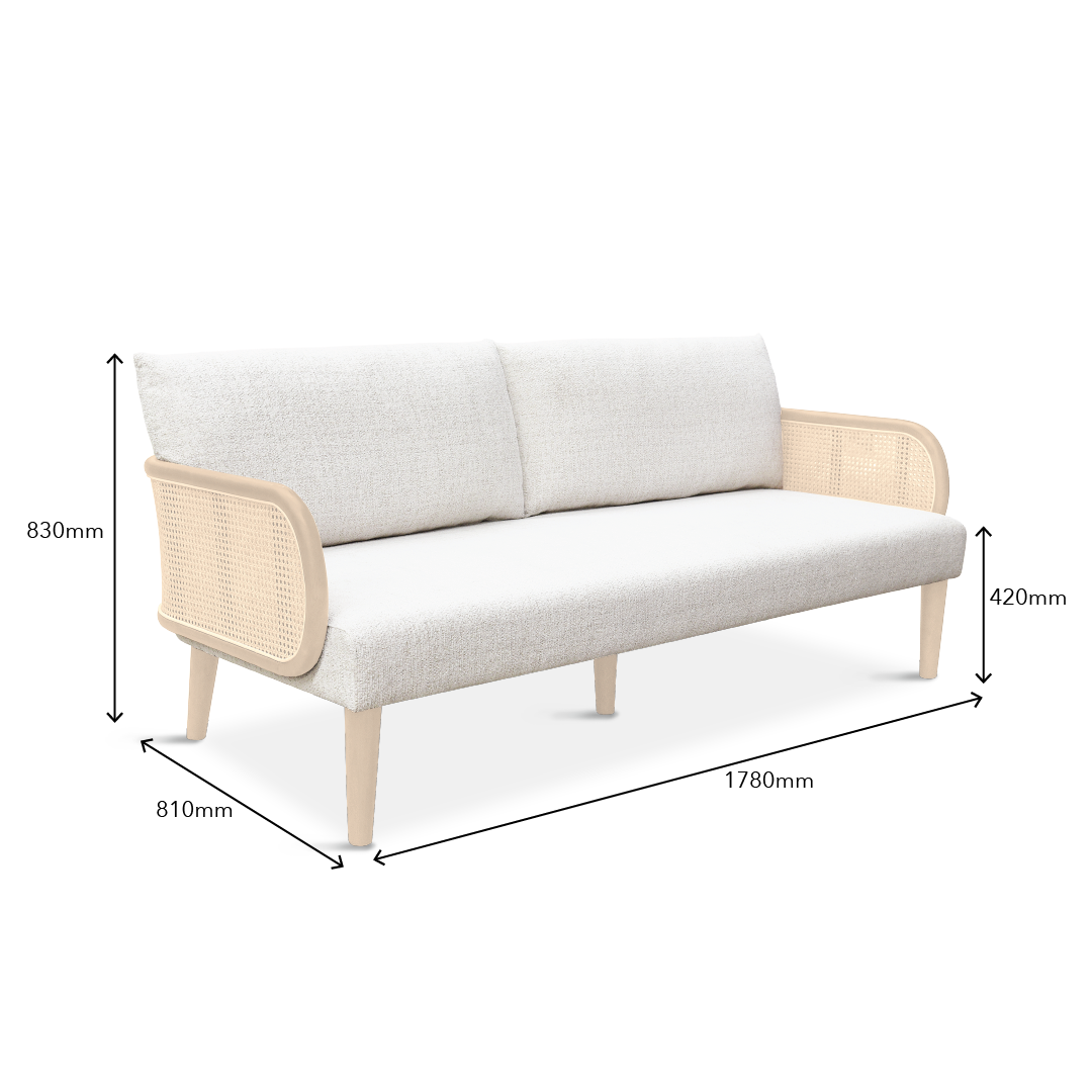MILWA 1 Seater Sofa