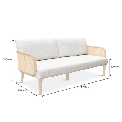 MILWA 1 Seater Sofa