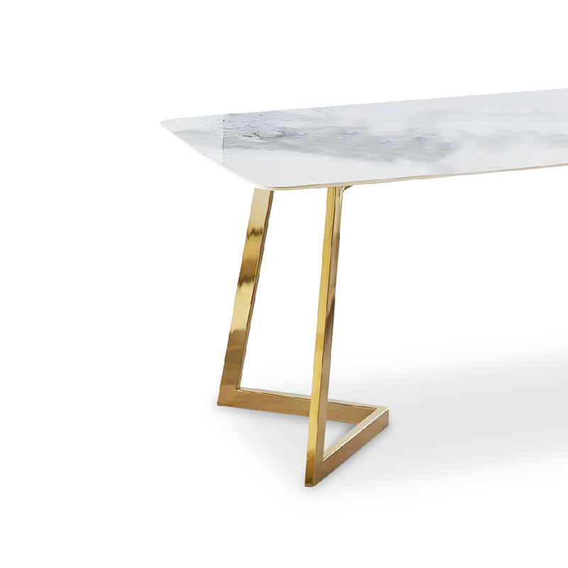 ESME II Marble Dining Set