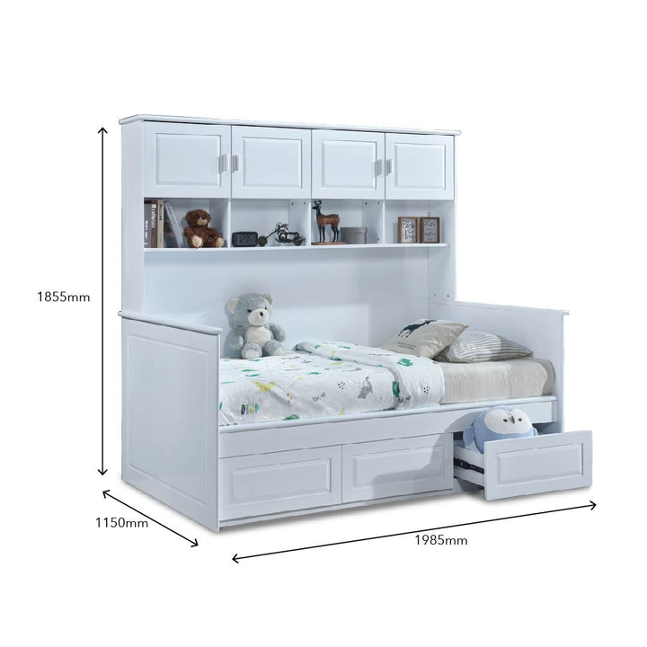 MIYA 3' Storage Bed with 3 Drawer
