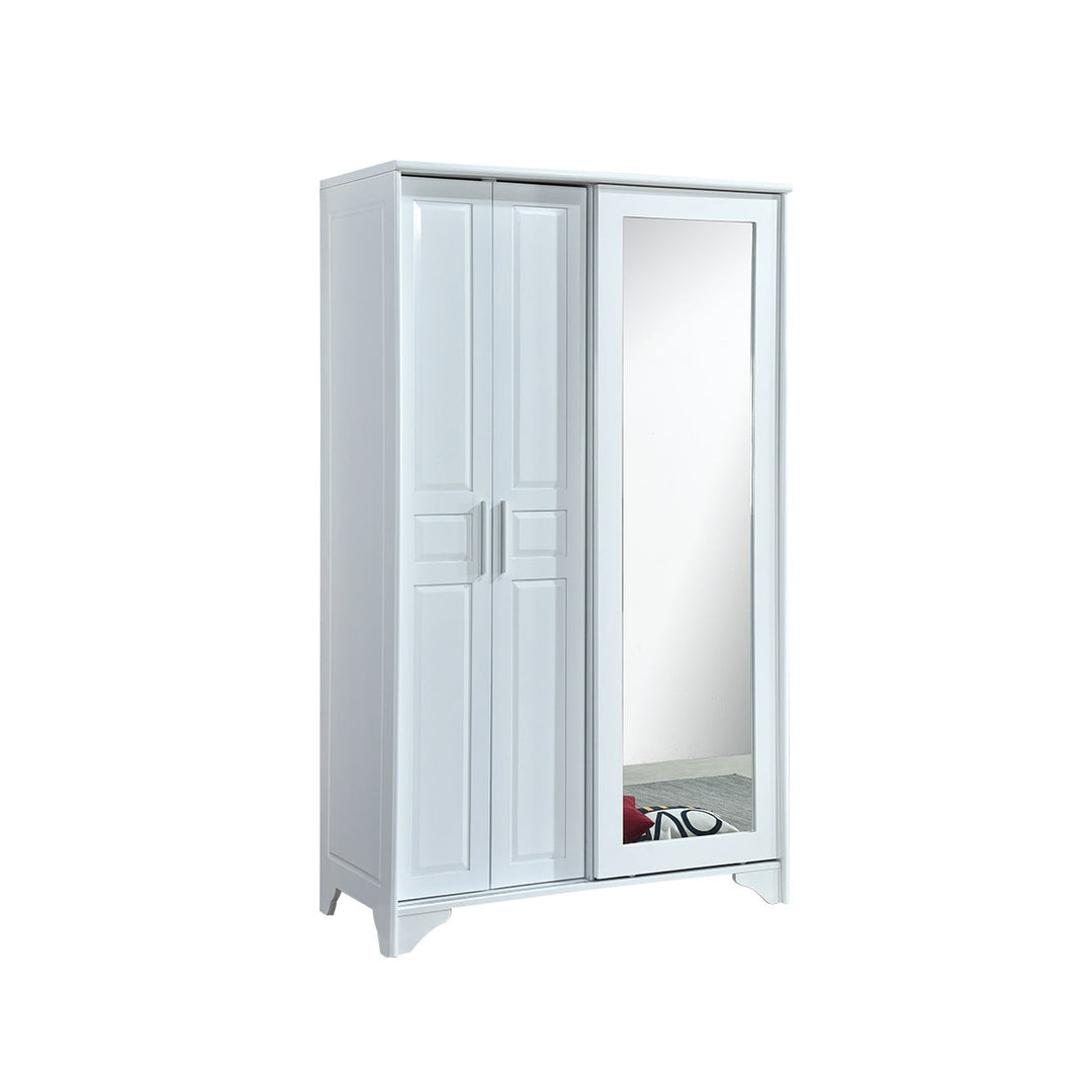 MIYA Queen Bedframe with Wardrobe