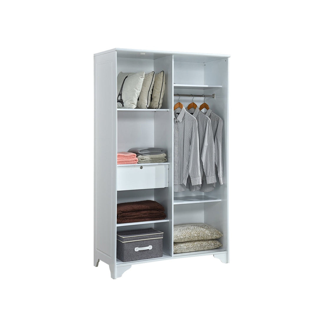 MIYA Queen Bedframe with Wardrobe