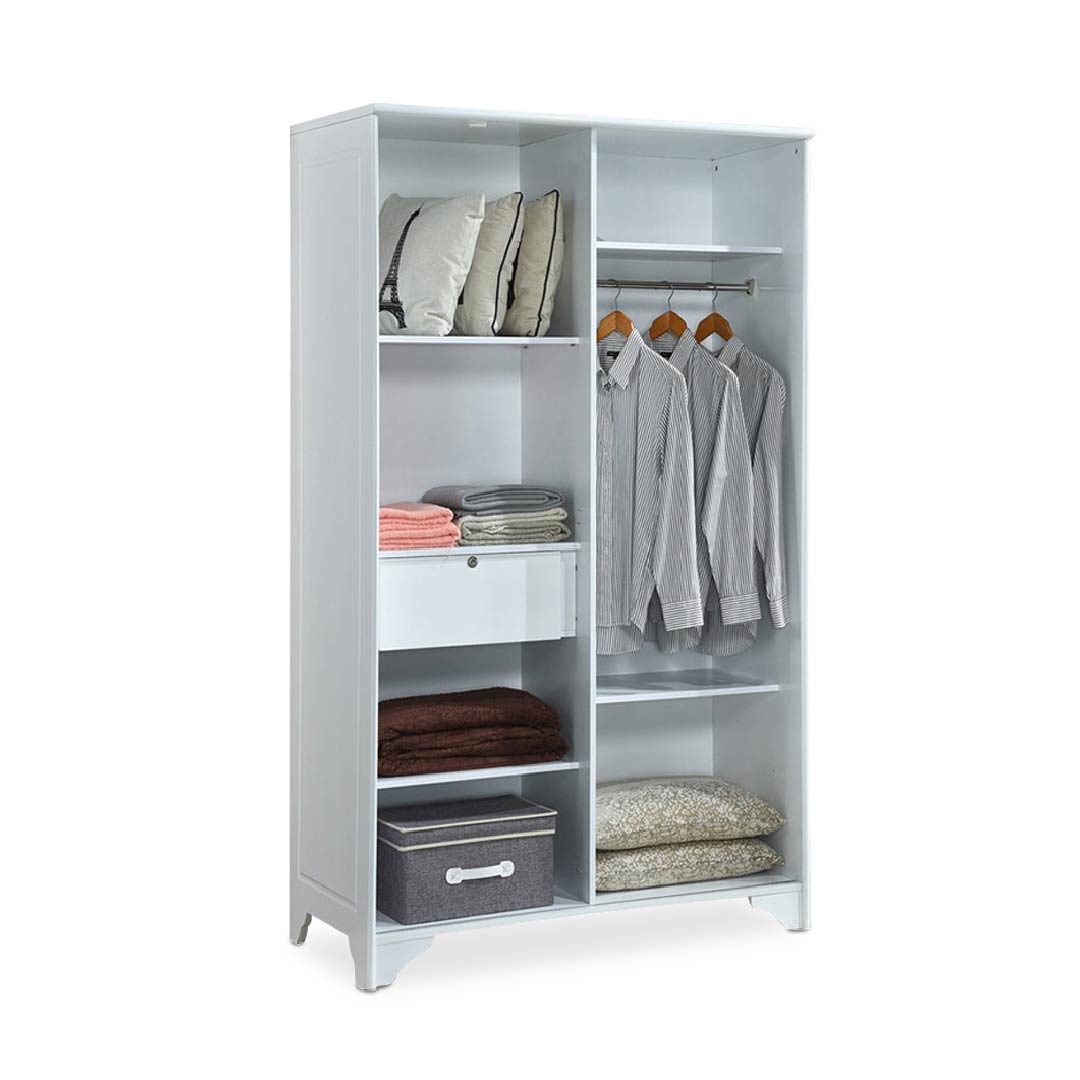 MIYA Wardrobe 2 Door with Mirror