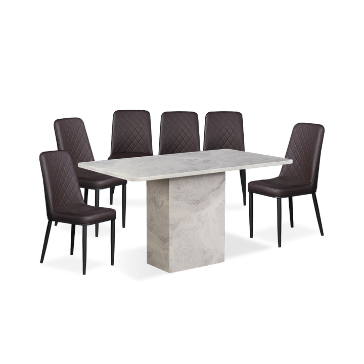 MOLISE Marble Dining Set