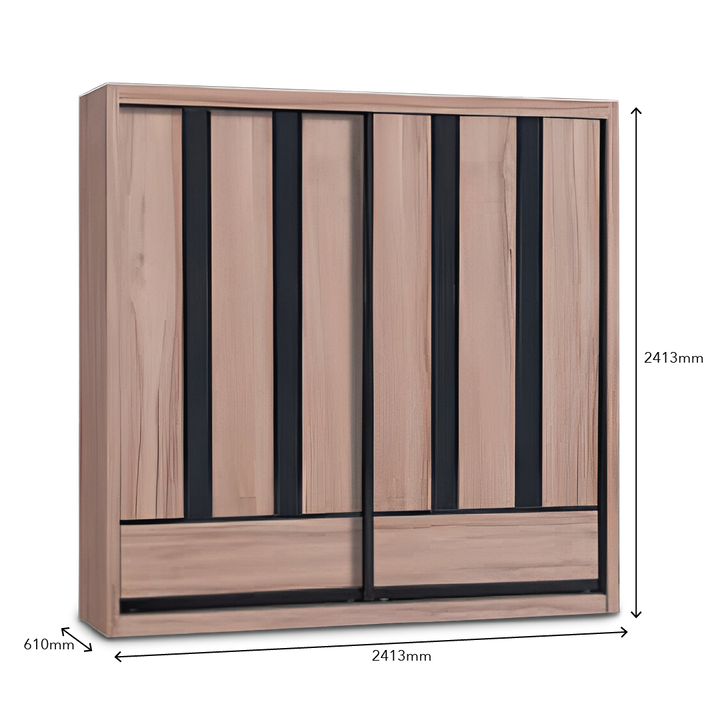 MOREZ 2 Door Wardrobe