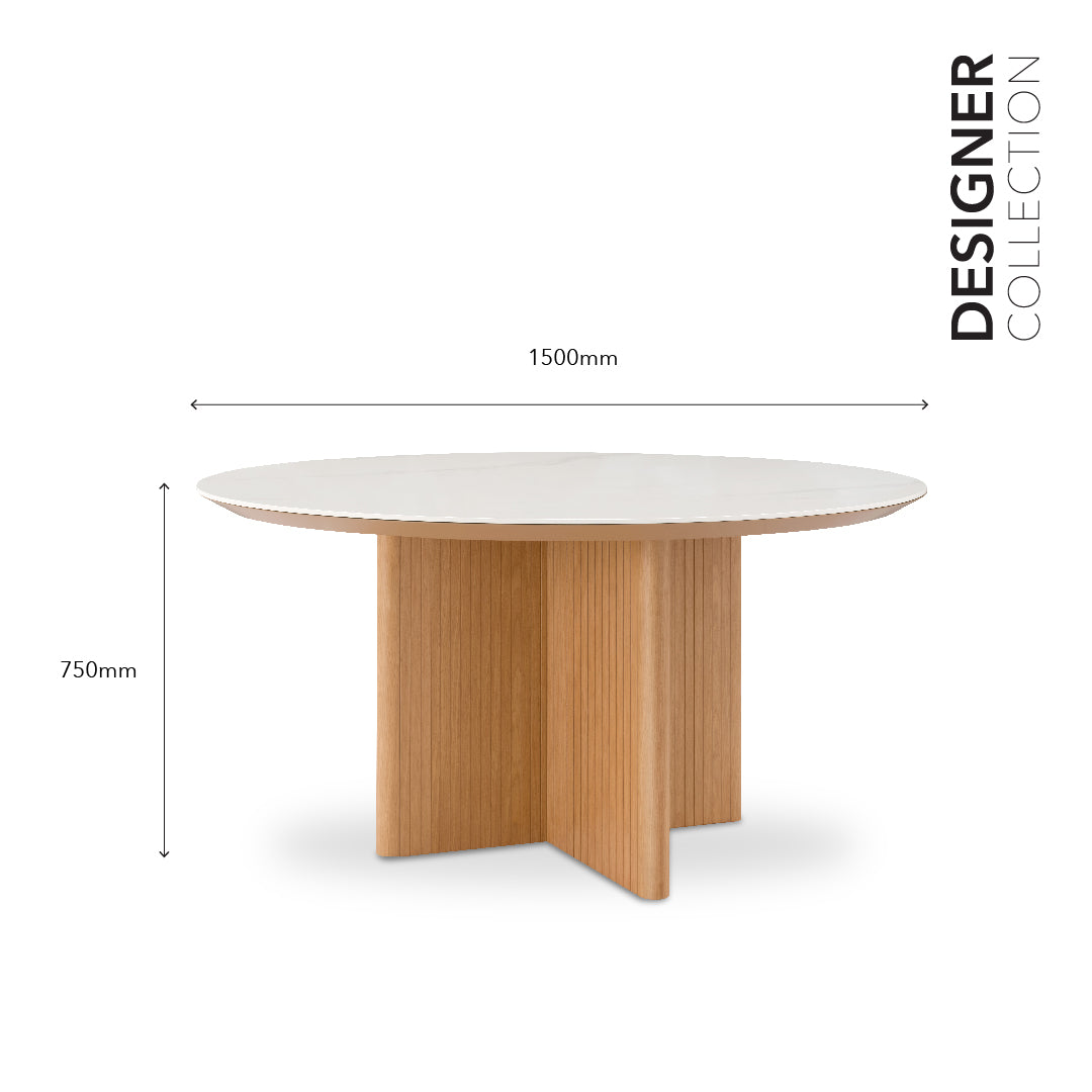 MOUVI Round Dining Table