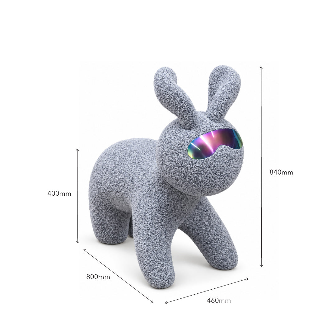MIJI Bunny Stool Blue
