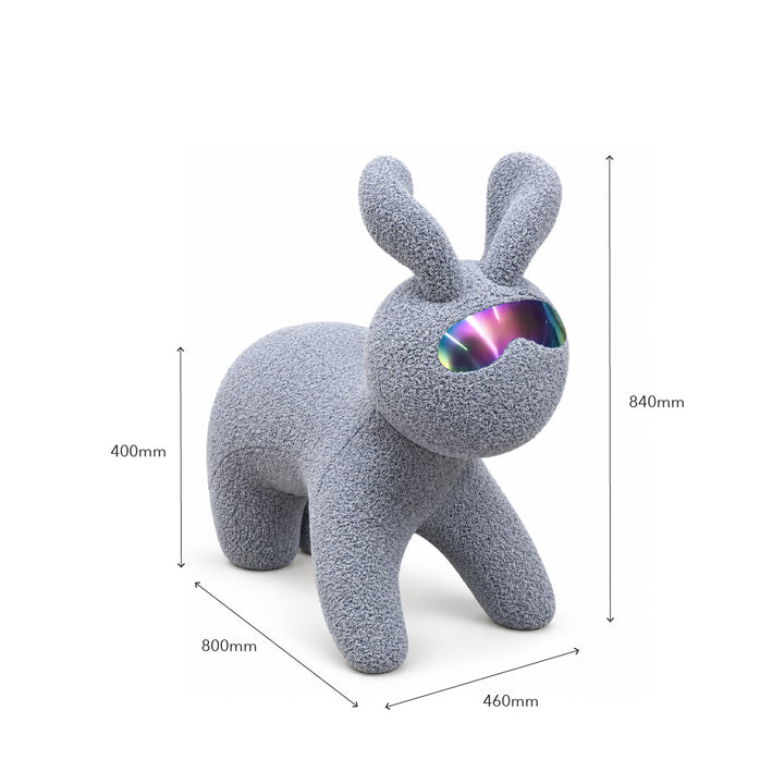 MIJI Bunny Stool Blue