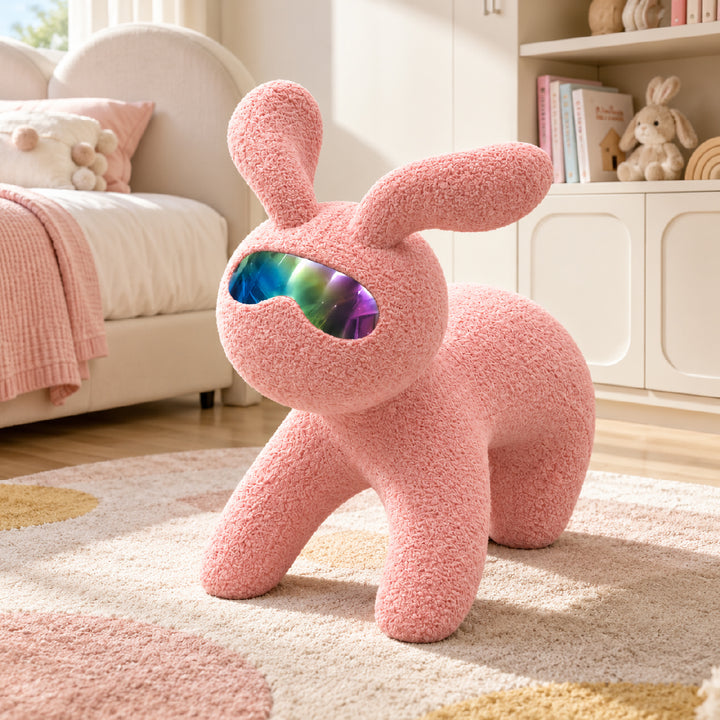 MIJI Bunny Stool Pink