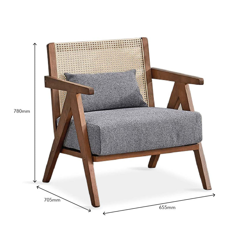 MYRIA 1 Seater Rattan Chair