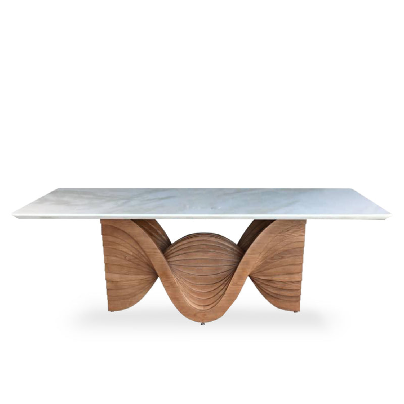 MAIA Natural Marble Dining Table