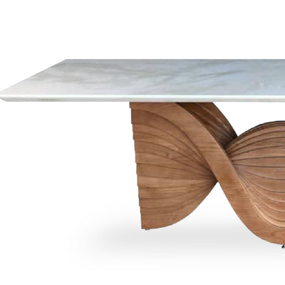 MAIA Natural Marble Dining Table