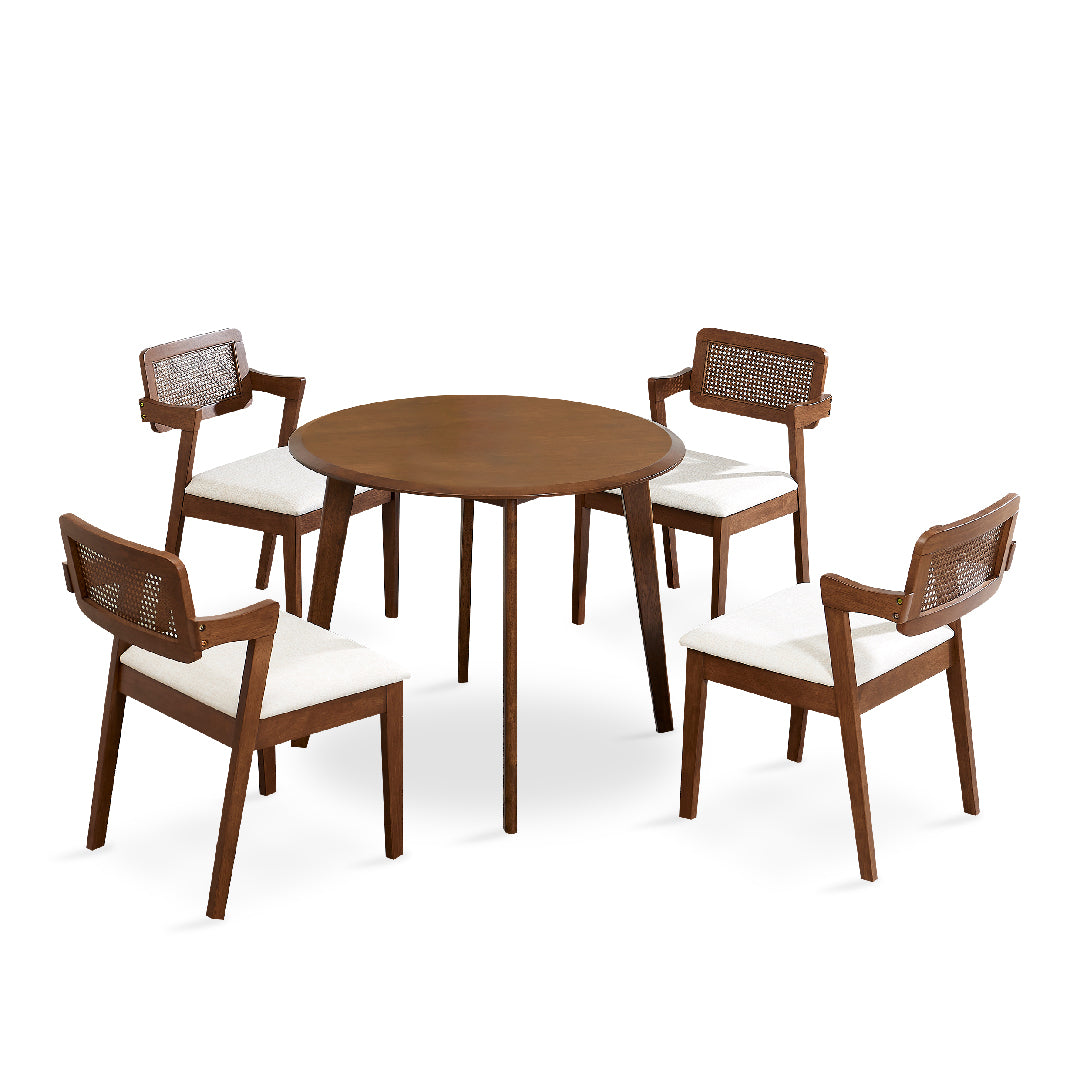 MALIKA Wooden Dining Set